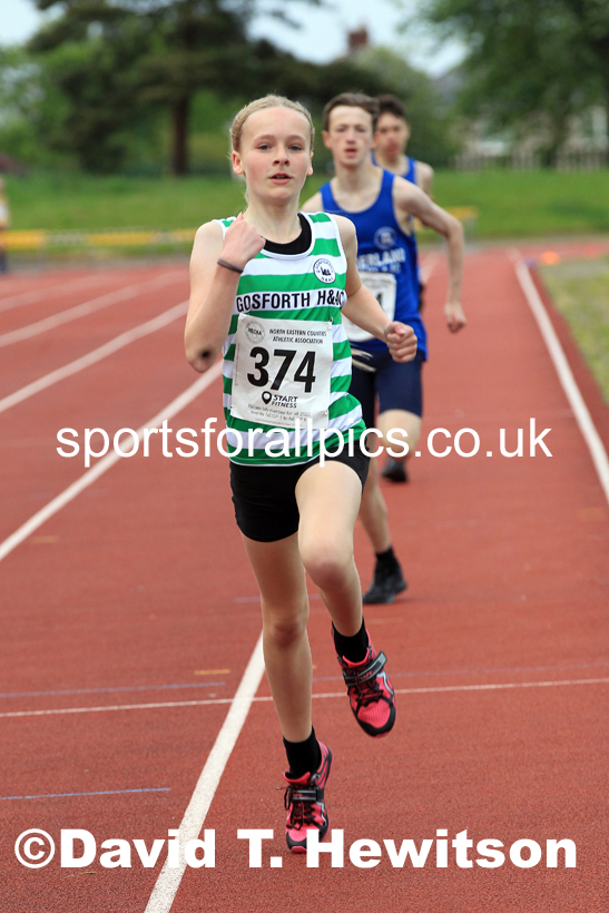 800 metres, 2022 NEGP No. 2, Hebburn. Photo: David T. Hewitson/Sports for All Pics